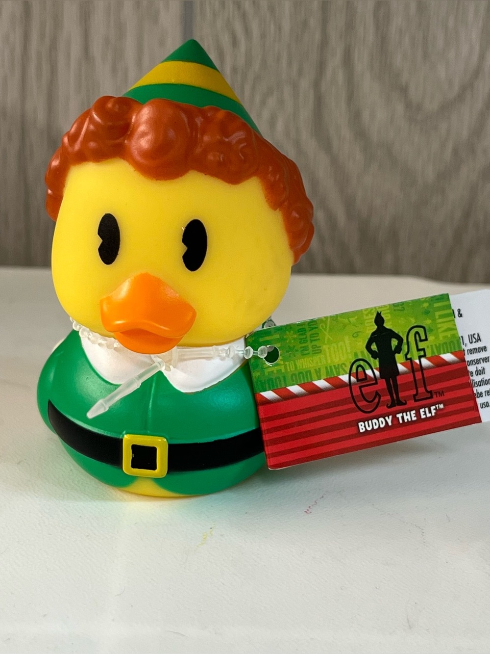 Buddy the Elf Christmas Duckalooz Rubber Duck Ducky New